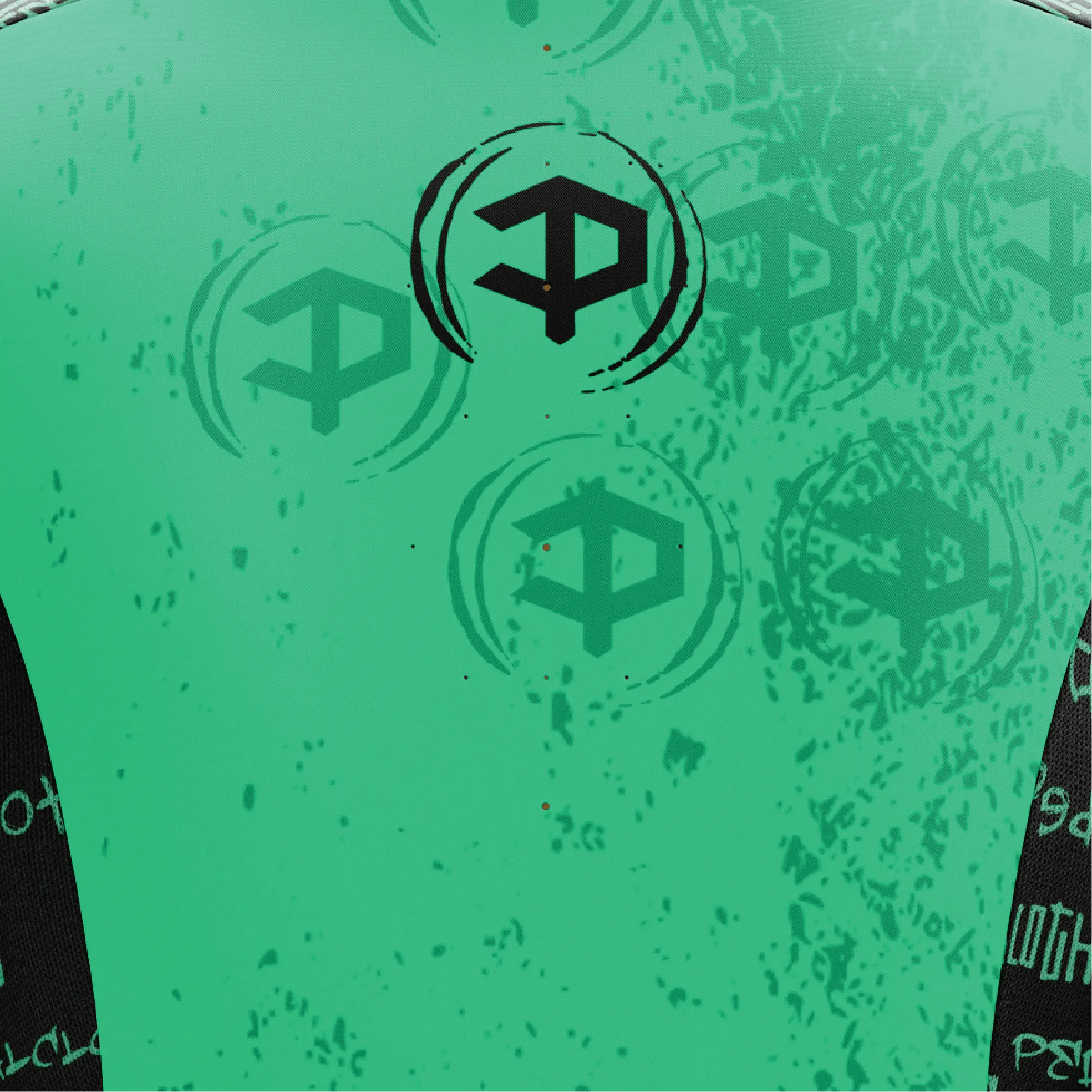 Women's Turquoise Grunge V1 Short Sleeve Cycling Jersey  