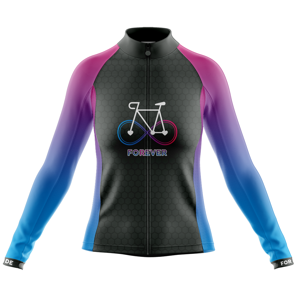 Ride Forever Long Sleeve Cycling Jersey