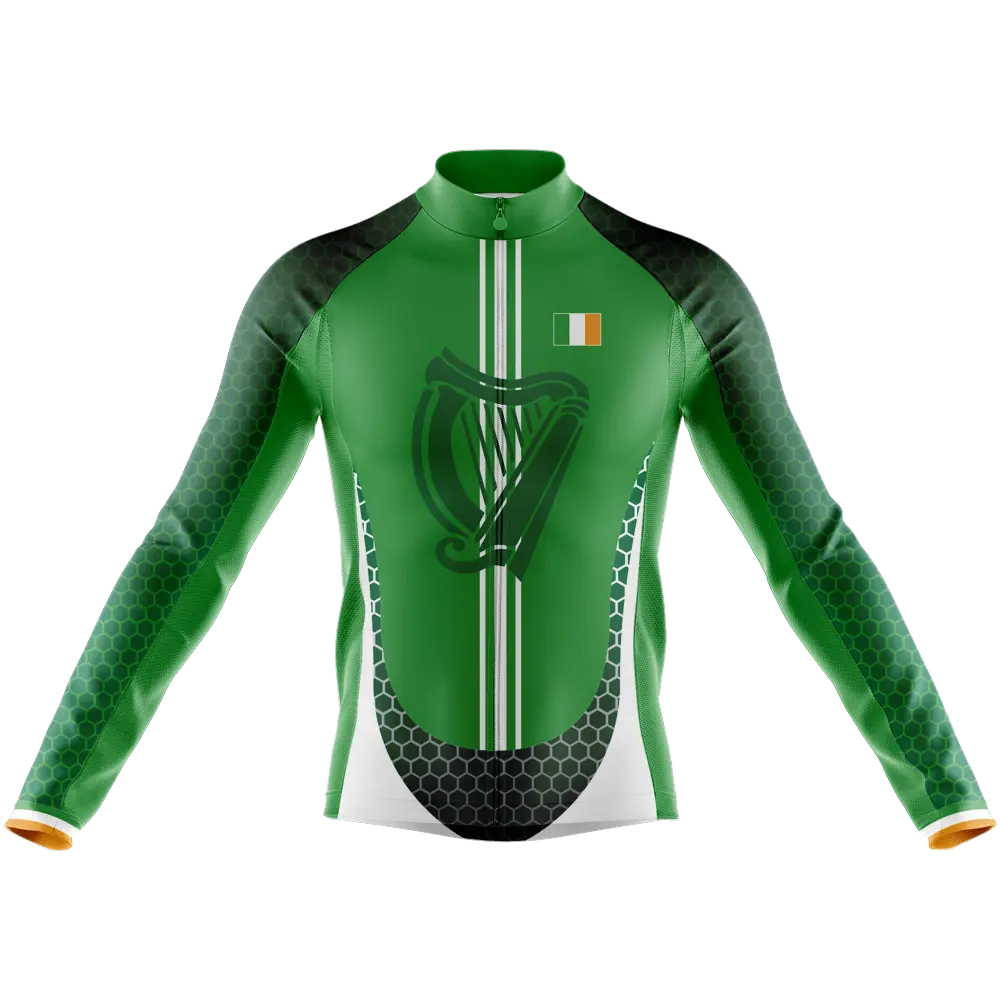Ireland Long Sleeve Cycling Jersey  