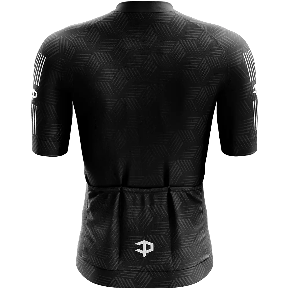 Night Rider Short Sleeve Cycling Jersey  