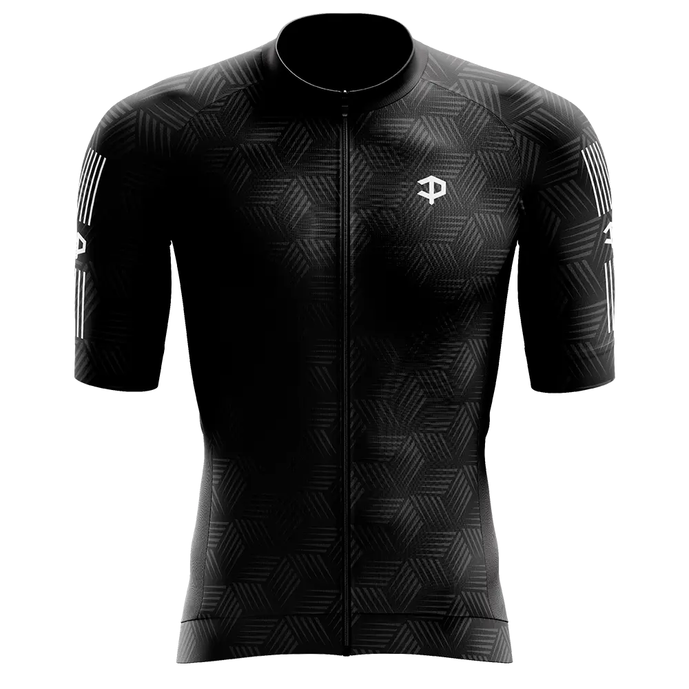 Night Rider Short Sleeve Cycling Jersey  