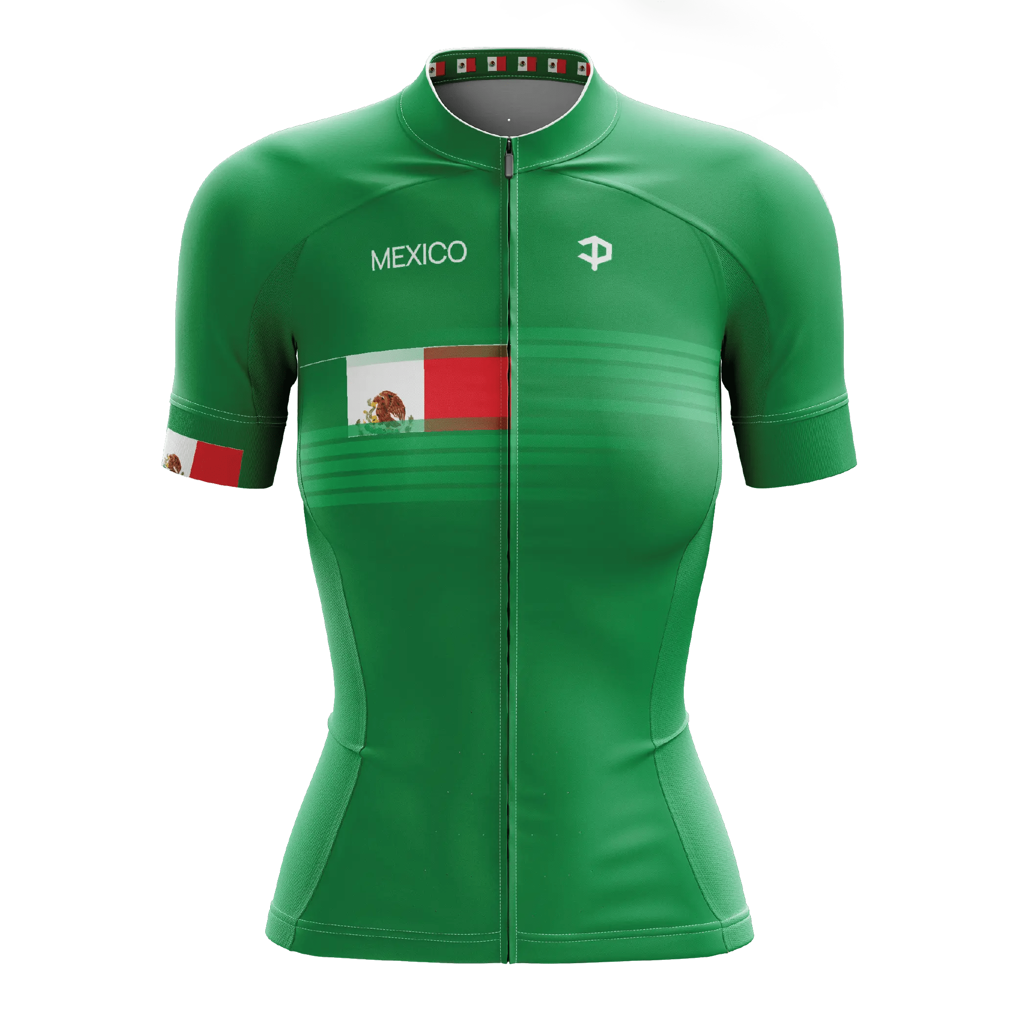 Mexico Short Sleeve Cycling Jersey