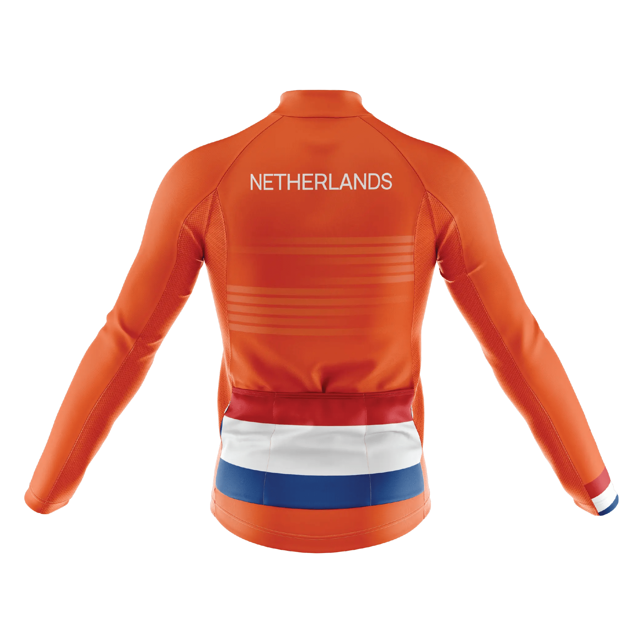 Netherlands Long Sleeve Cycling Jersey  