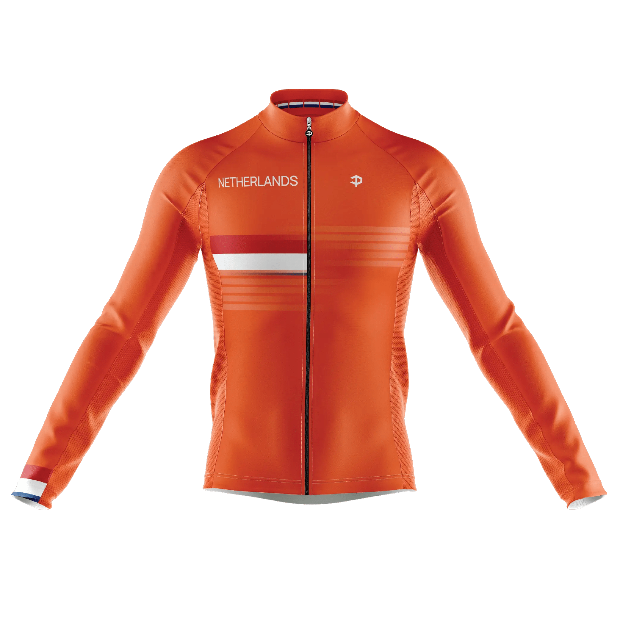 Netherlands Long Sleeve Cycling Jersey  