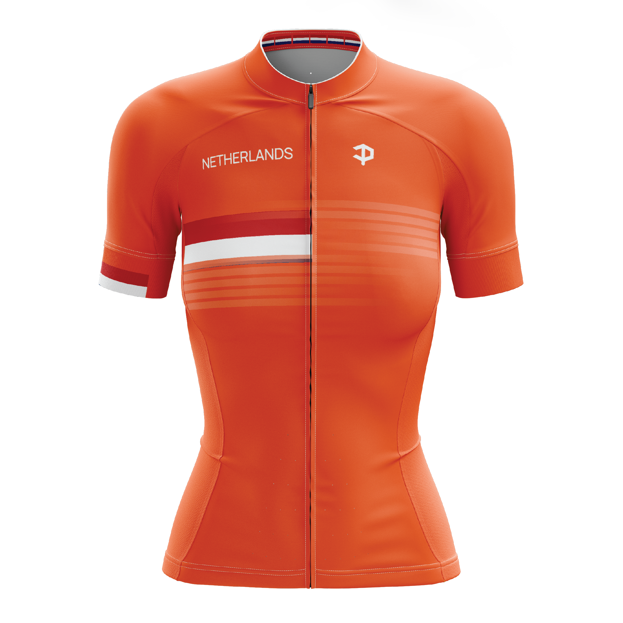 Netherlands Short Sleeve Cycling Jersey