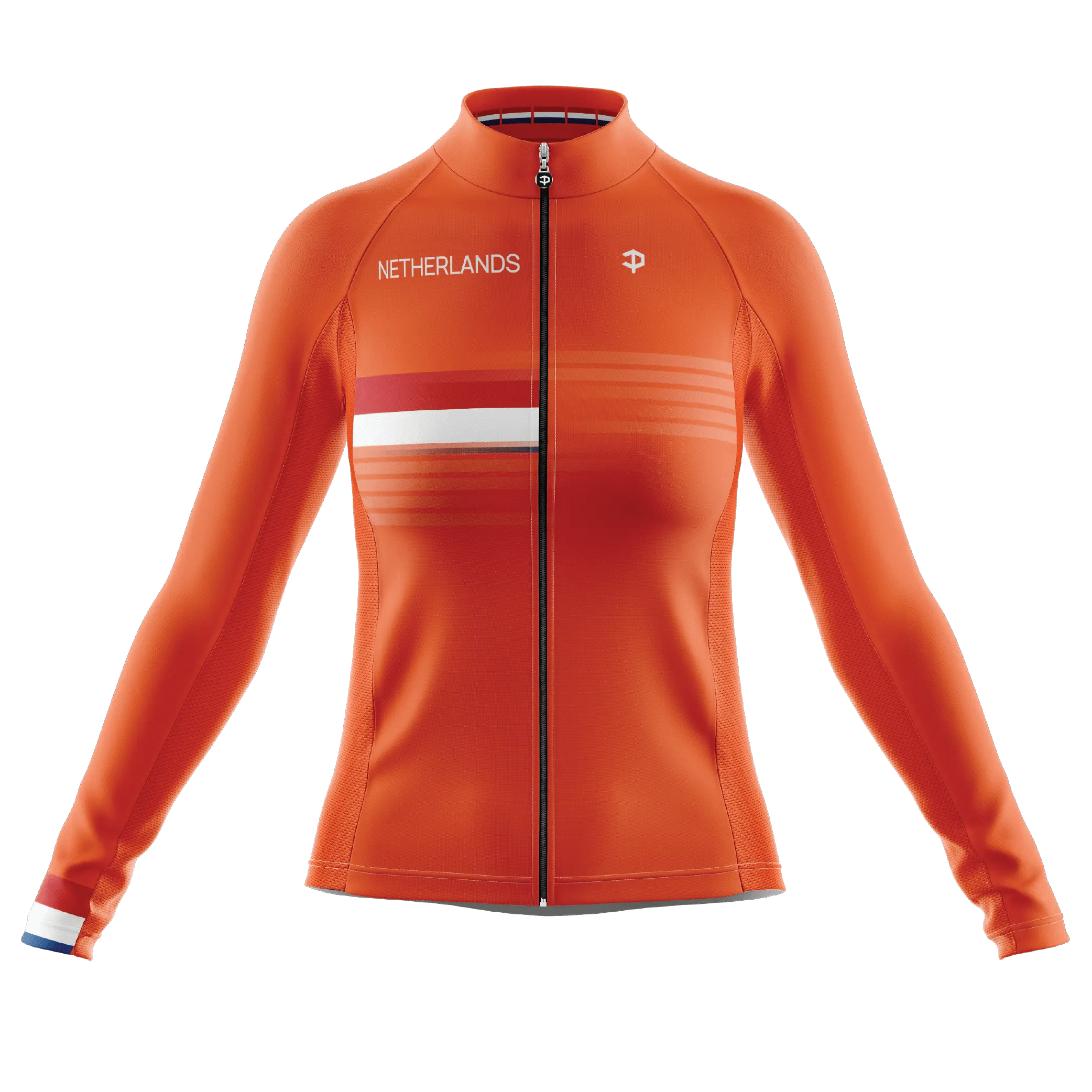 Netherlands Long Sleeve Cycling Jersey  