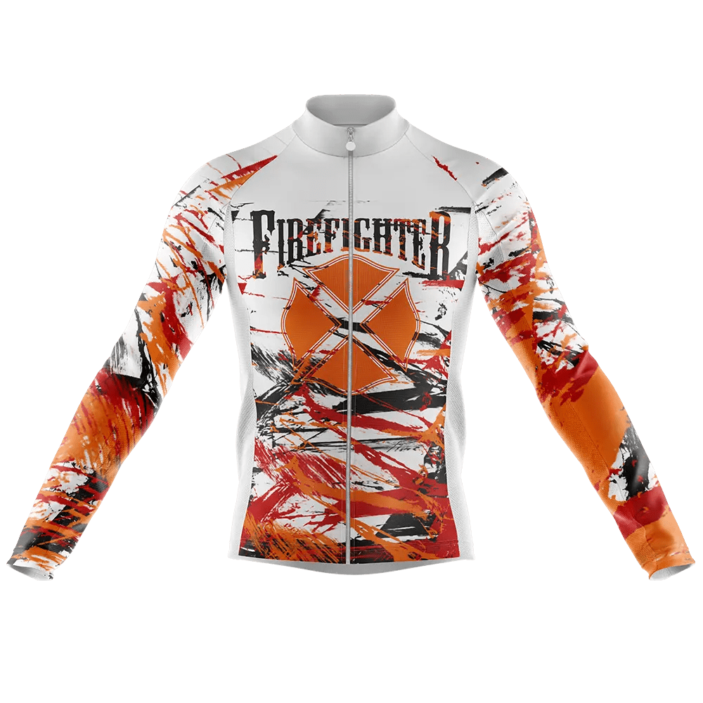 Firefighter V1 Long Sleeve Cycling Jersey  