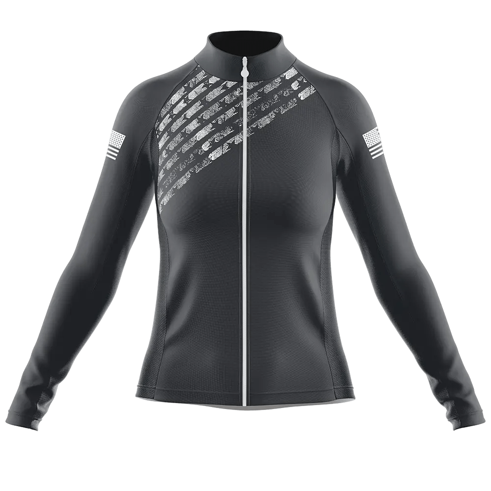 USA V2 Long Sleeve Cycling Jersey