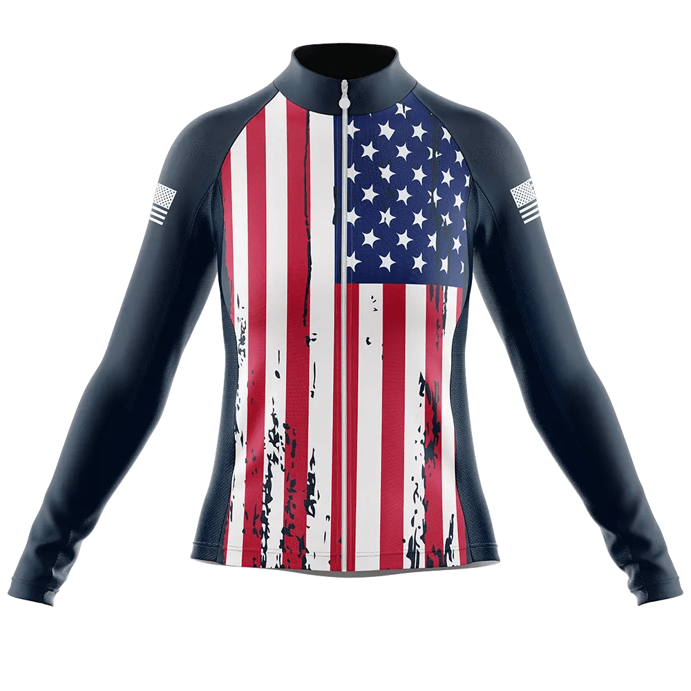 US Army V1 Long Sleeve Cycling Jersey