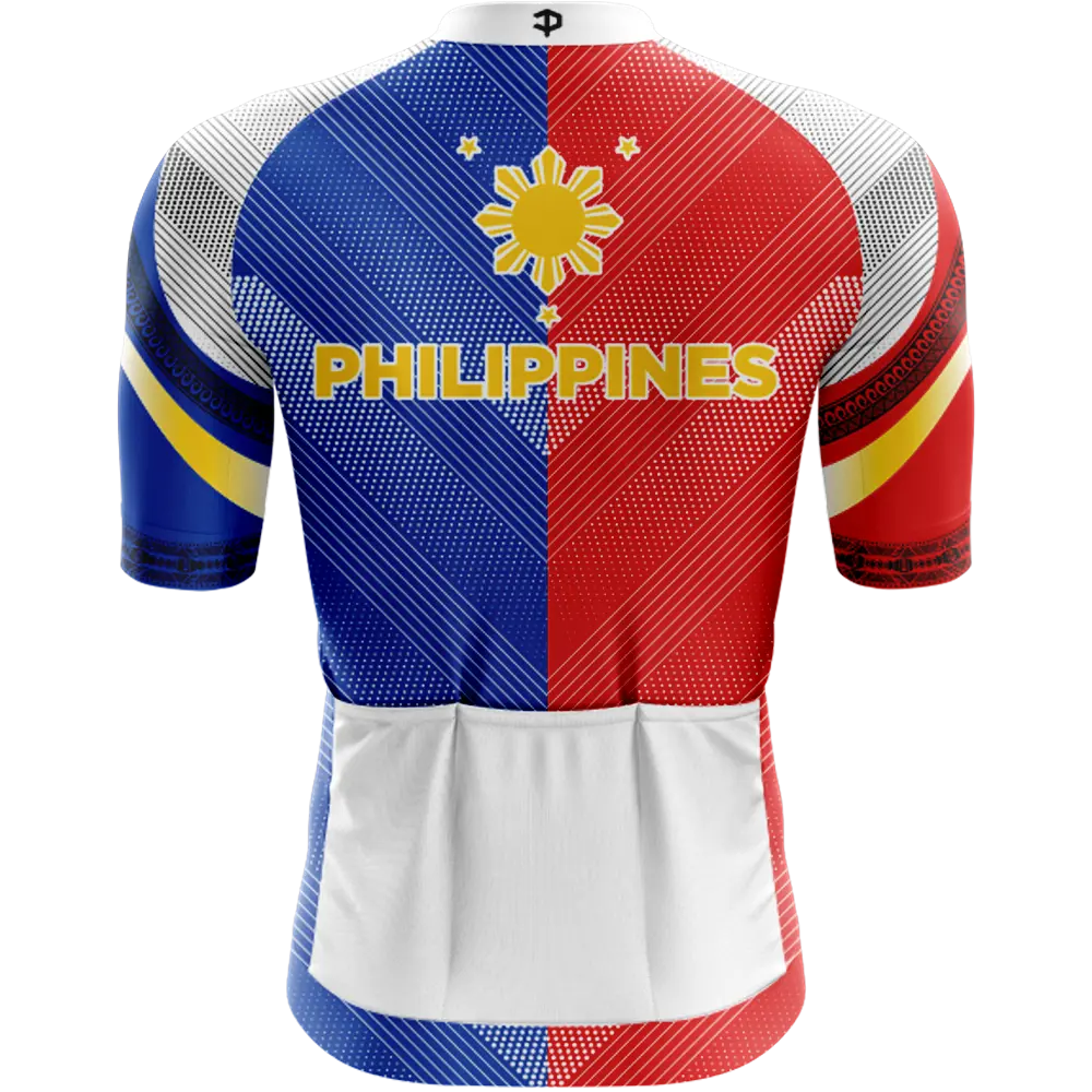 Philippines V3 Short Sleeve Cycling Jersey  