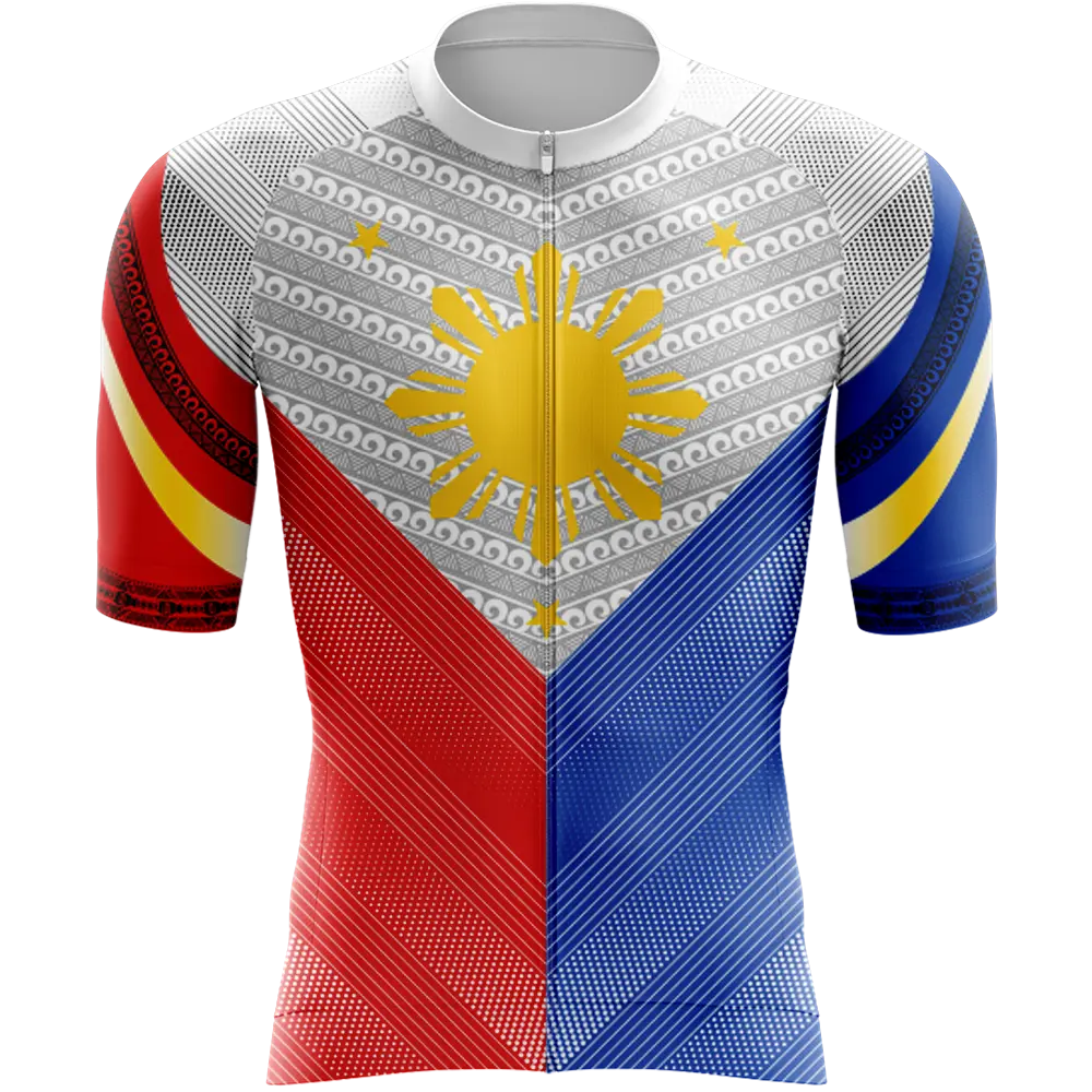 Philippines V3 Short Sleeve Cycling Jersey  