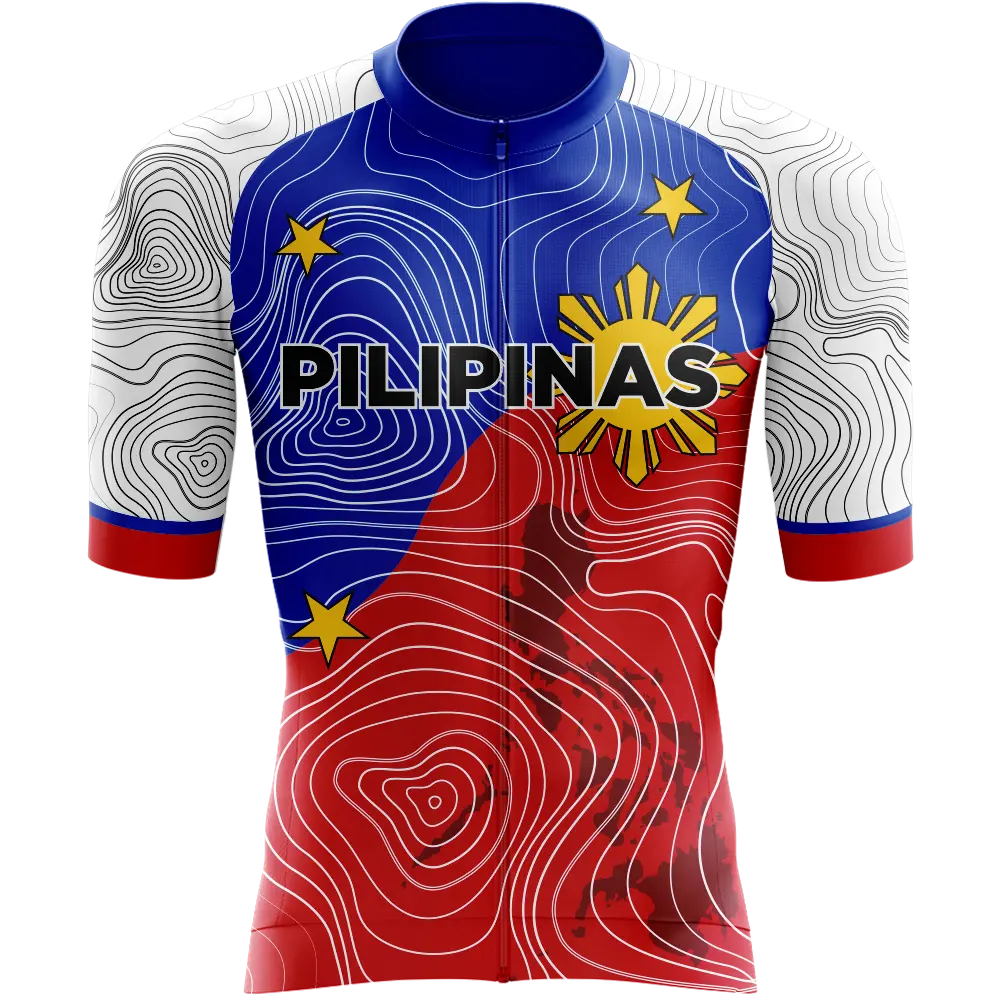 Philippines V4 Short Sleeve Cycling Jersey  