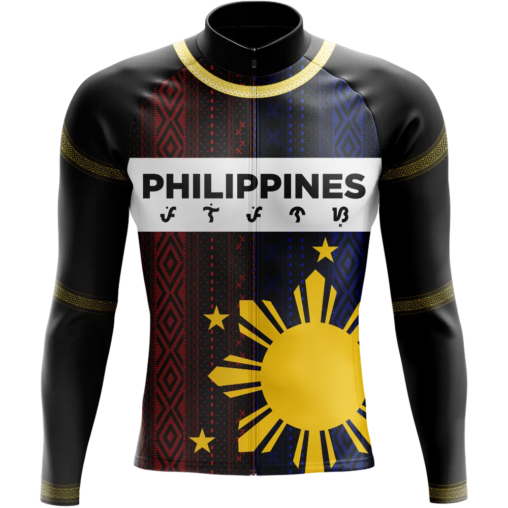 Philippines V5 Long Sleeve Cycling Jersey  