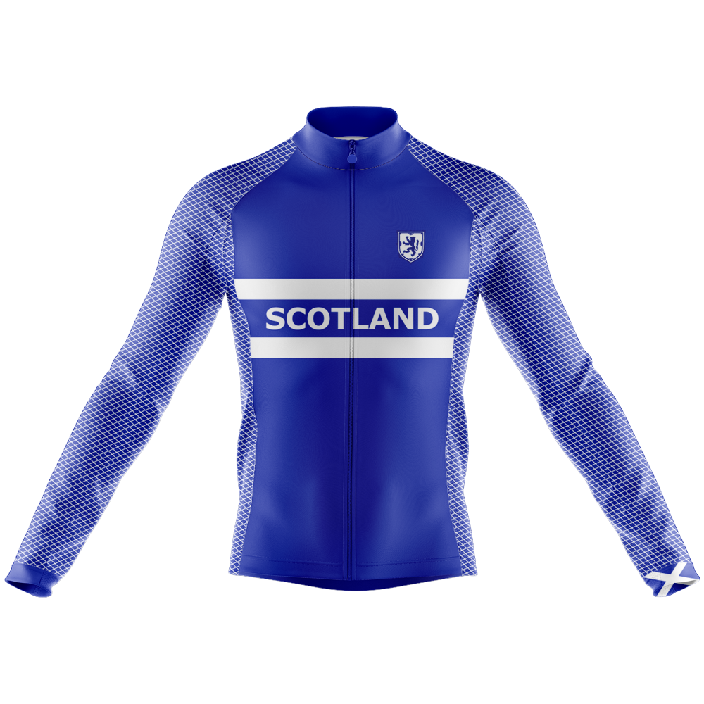 Scotland V2 Long Sleeve Cycling Jersey