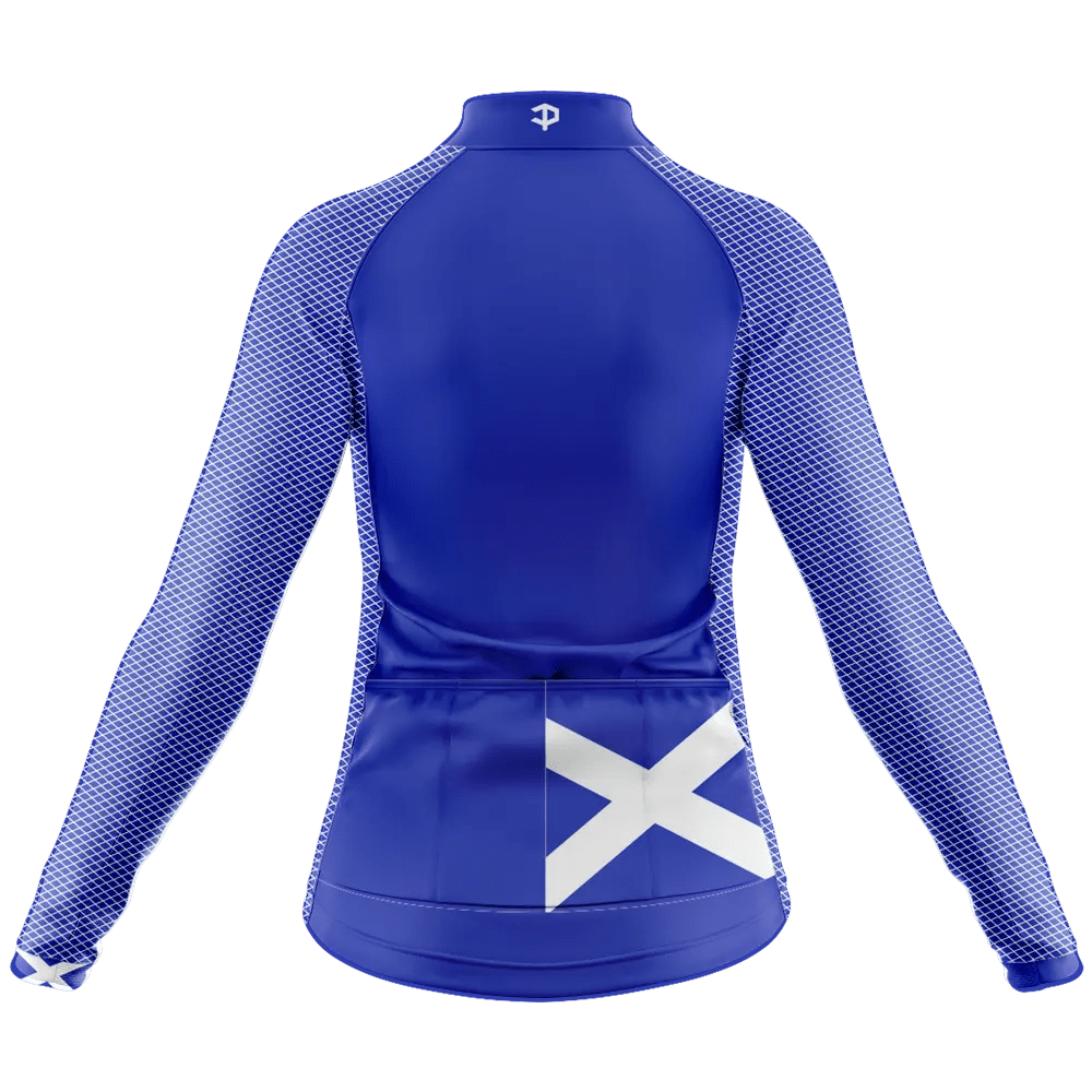 Scotland V2 Long Sleeve Cycling Jersey  