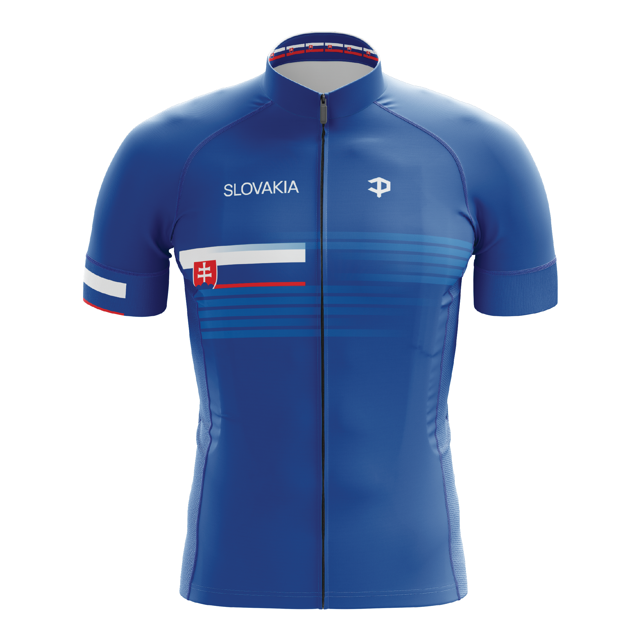 Slovakia Short Sleeve Cycling Jersey
