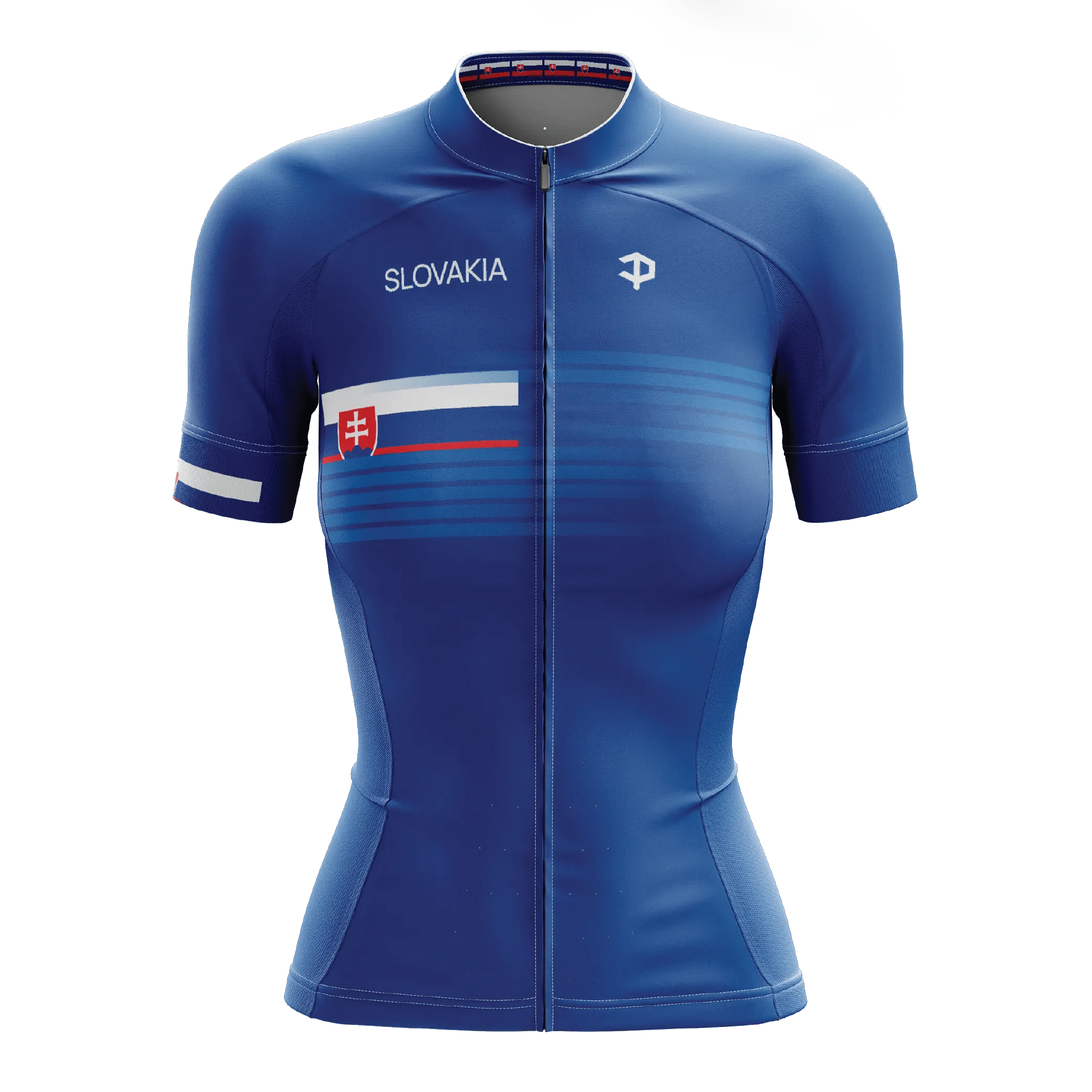 Slovakia Short Sleeve Cycling Jersey