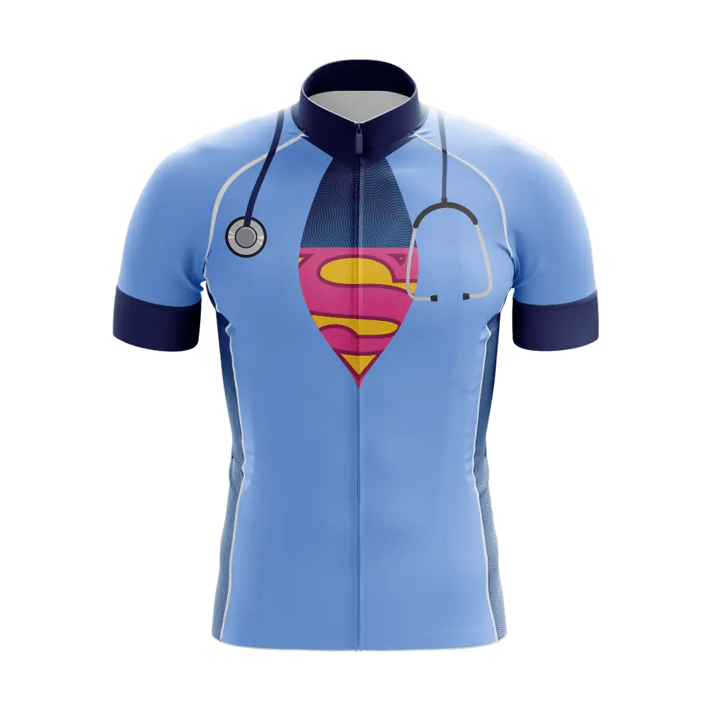 Super Nurse V2 Short Sleeve Cycling Jersey  