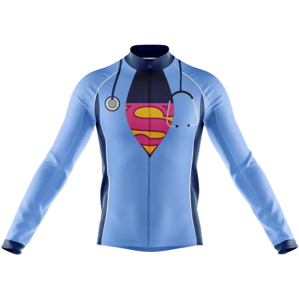 Super Nurse V2 Long Sleeve Cycling Jersey  