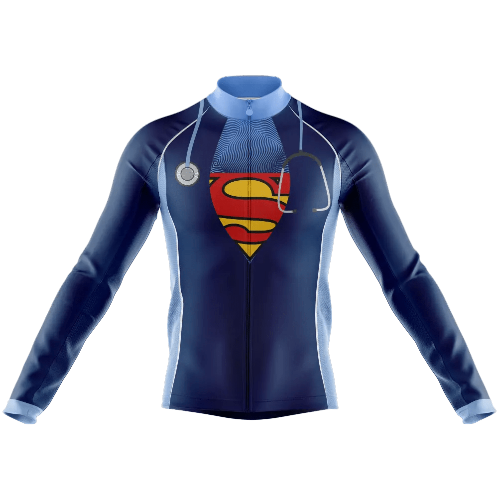 Super Nurse V3 Long Sleeve Cycling Jersey  