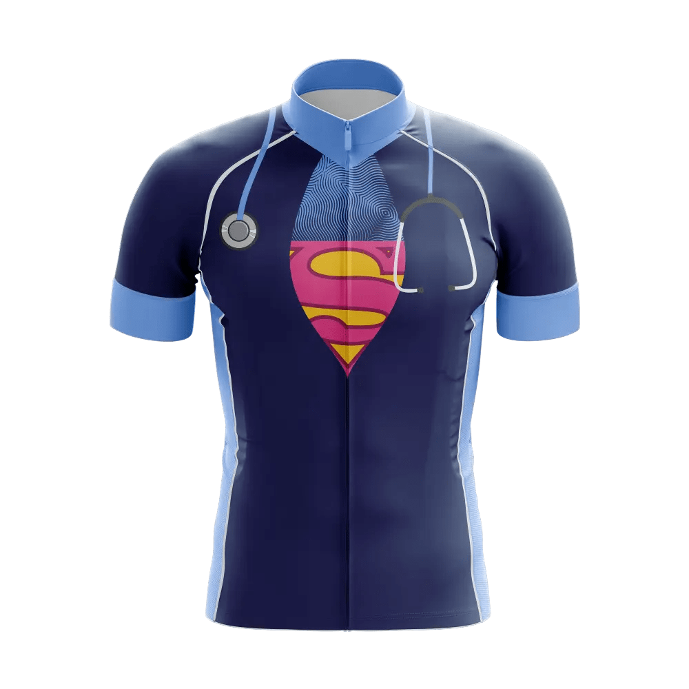 Super Nurse V4 Short Sleeve Cycling Jersey  