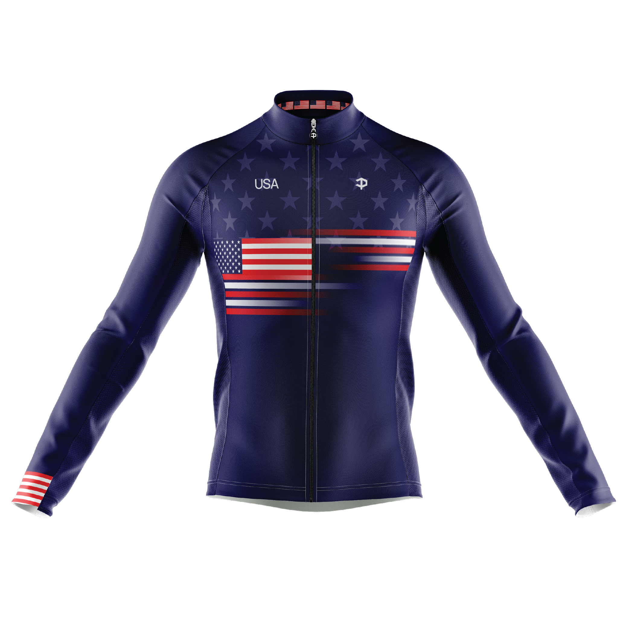 United States Long Sleeve Cycling Jersey