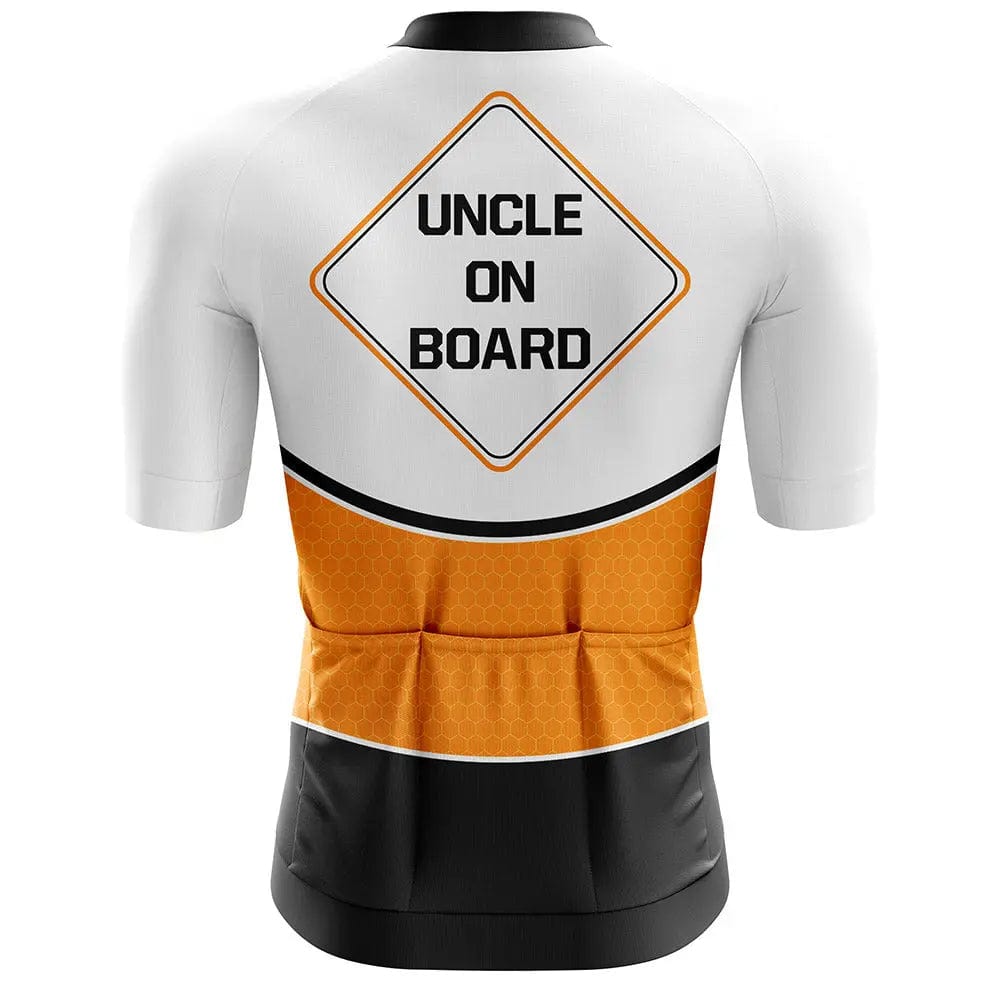 Men's Uncle On Board Short Sleeve Cycling Jersey  