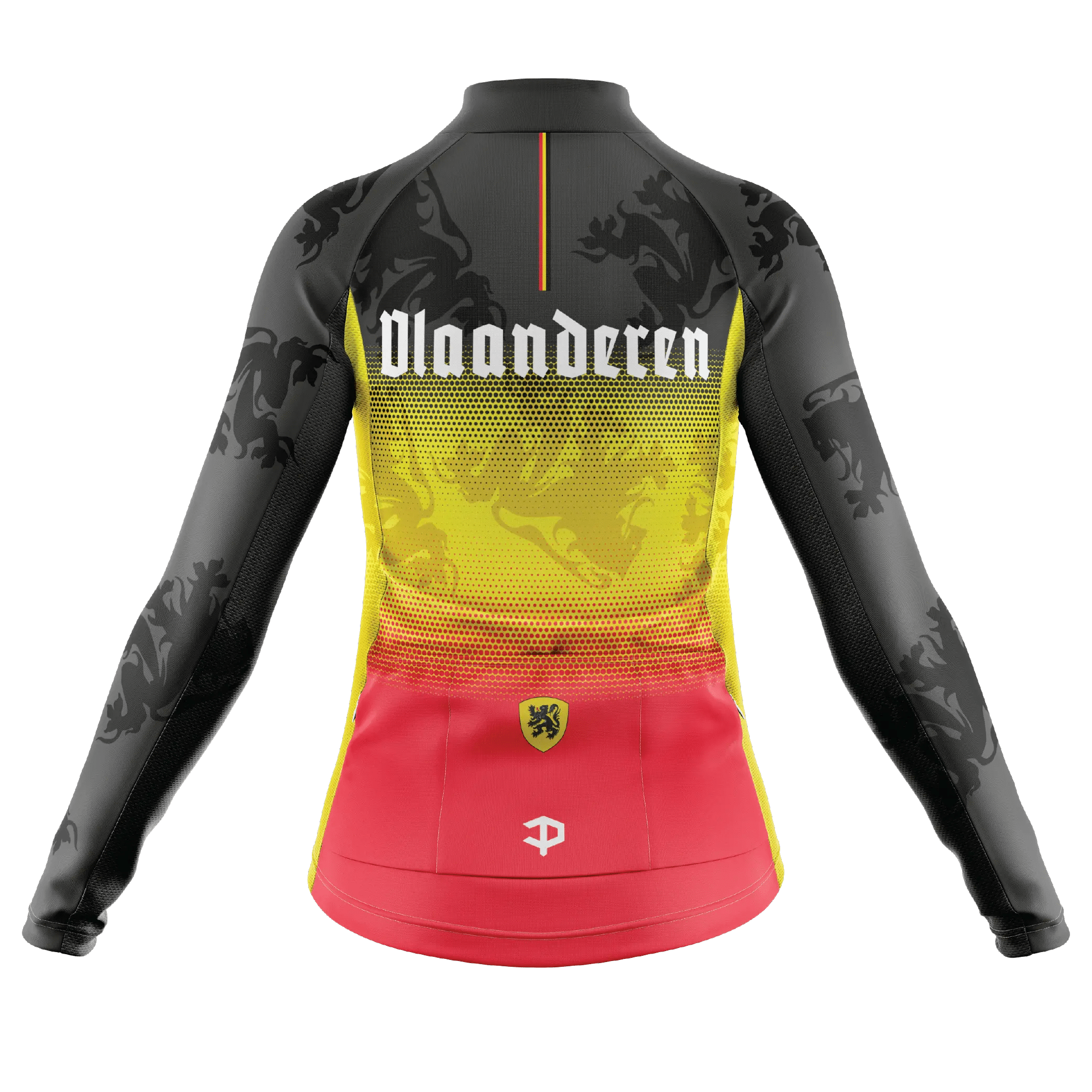Vlaanderen Flanders S4 Long Sleeve Cycling Jersey  