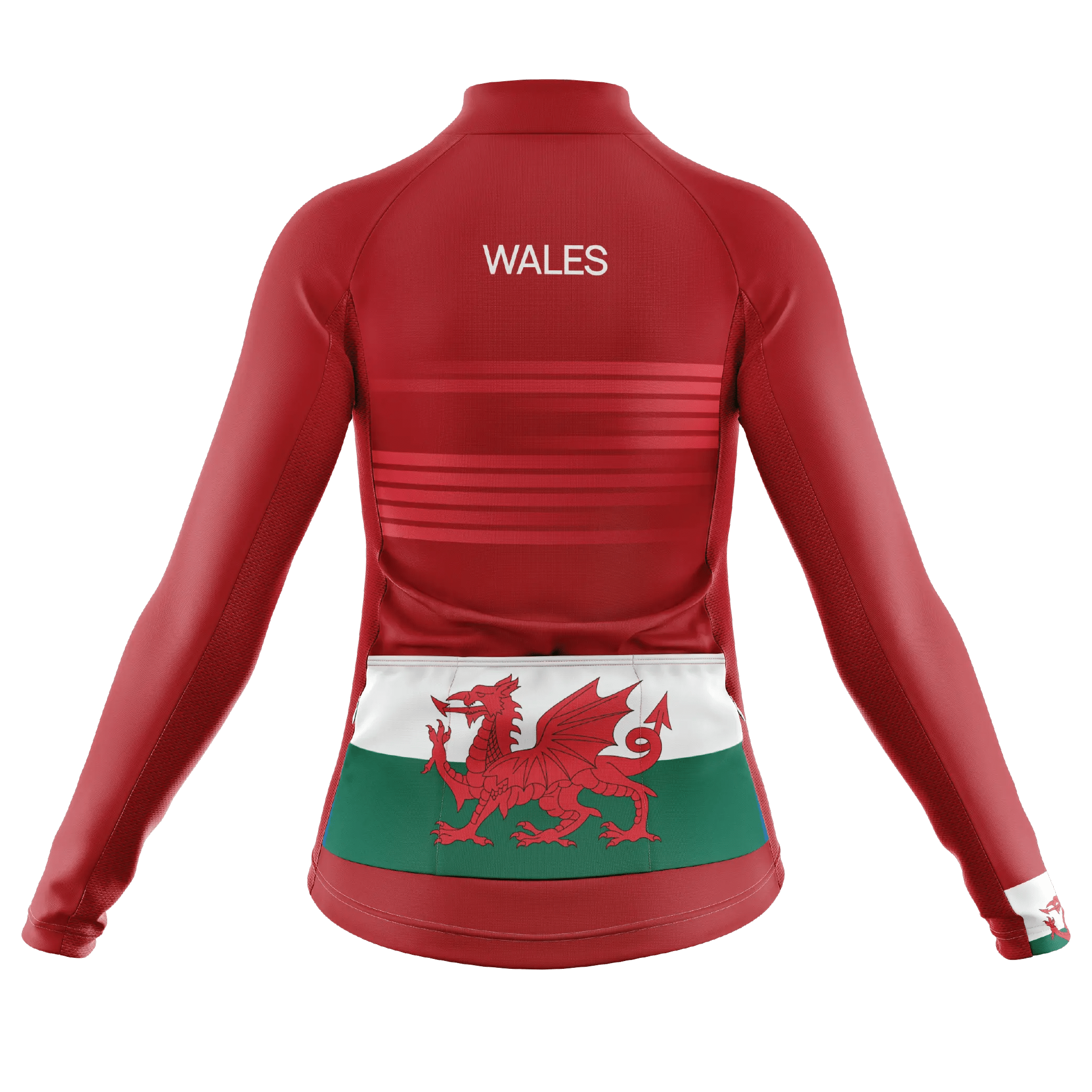 Wales V3 Long Sleeve Cycling Jersey  