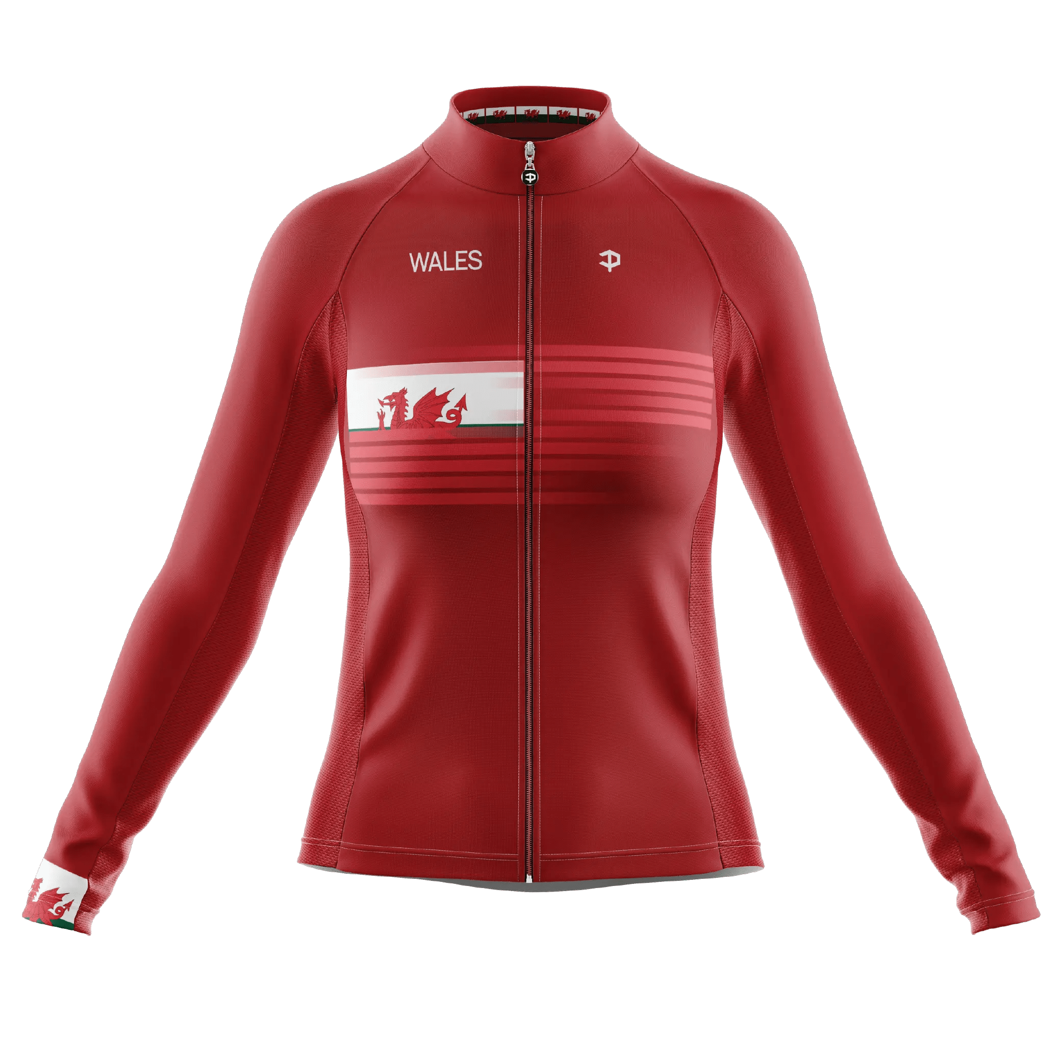 Wales V3 Long Sleeve Cycling Jersey  