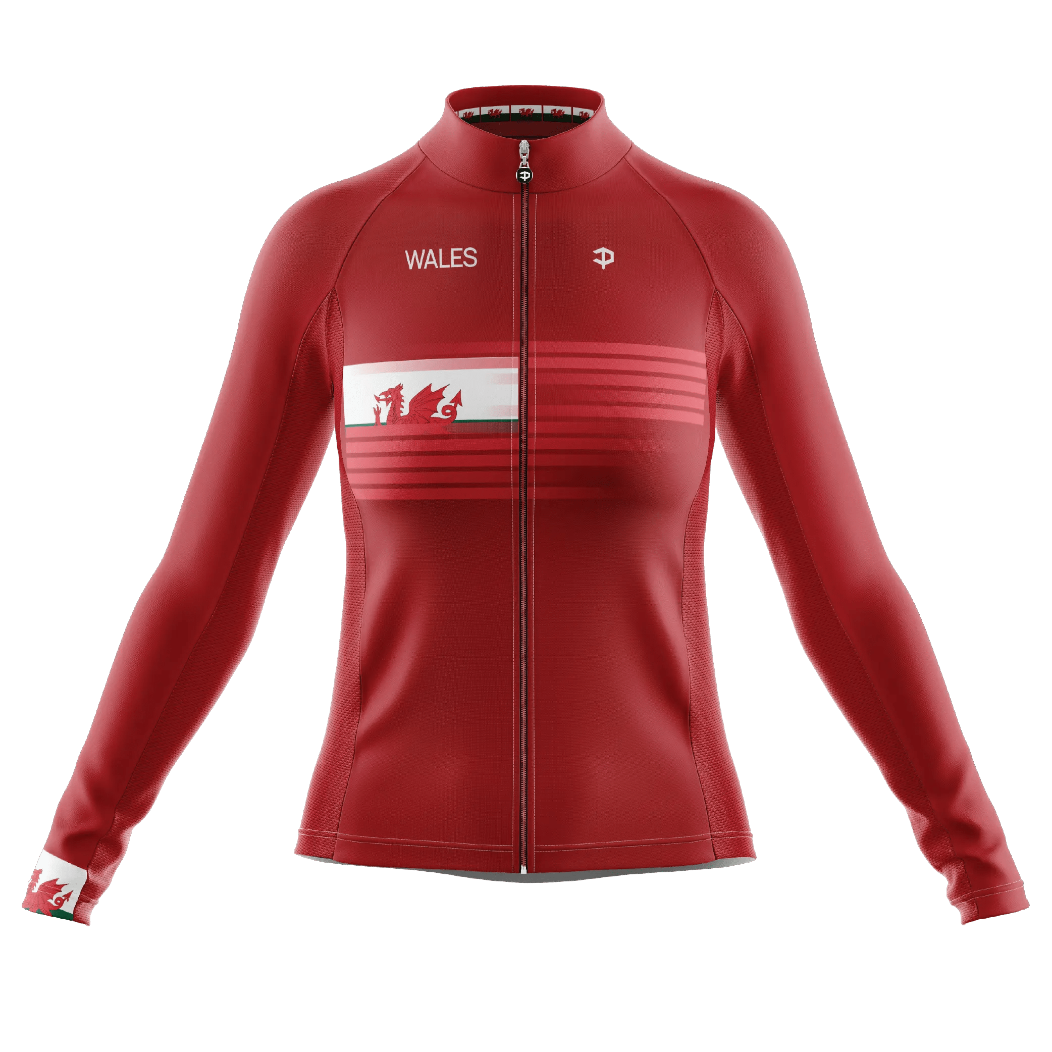 Wales V3 Long Sleeve Cycling Jersey