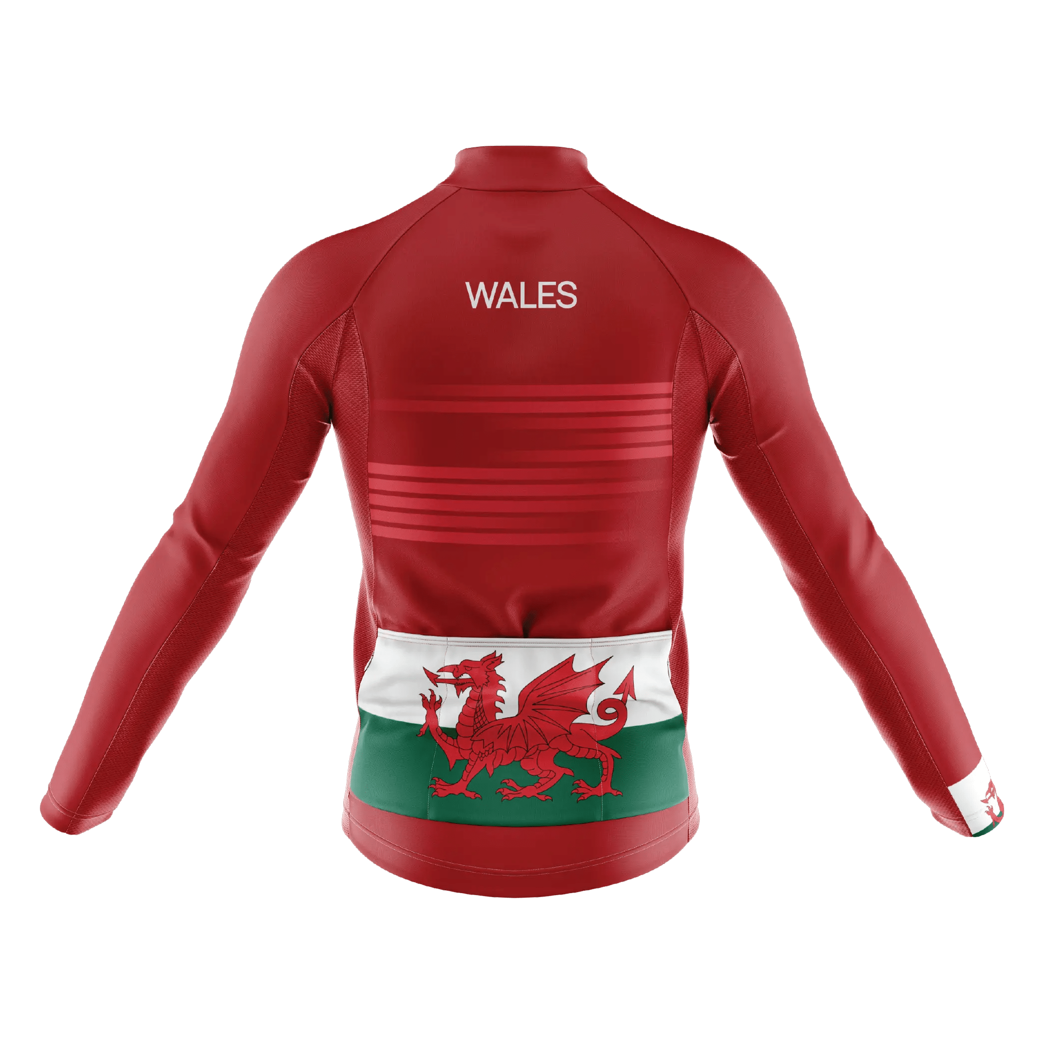 Wales V3 Long Sleeve Cycling Jersey  