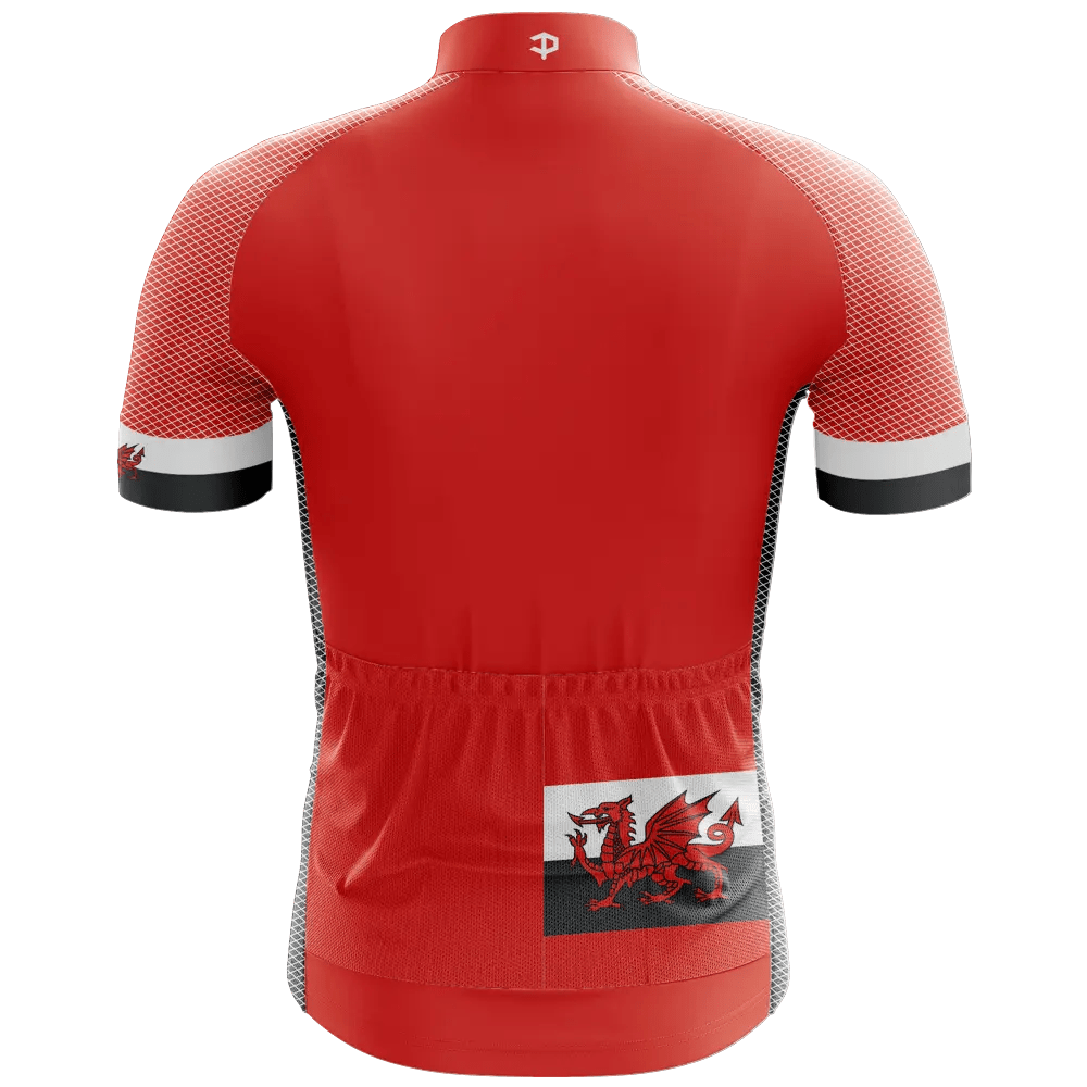 Wales V2 Short Sleeve Cycling Jersey  