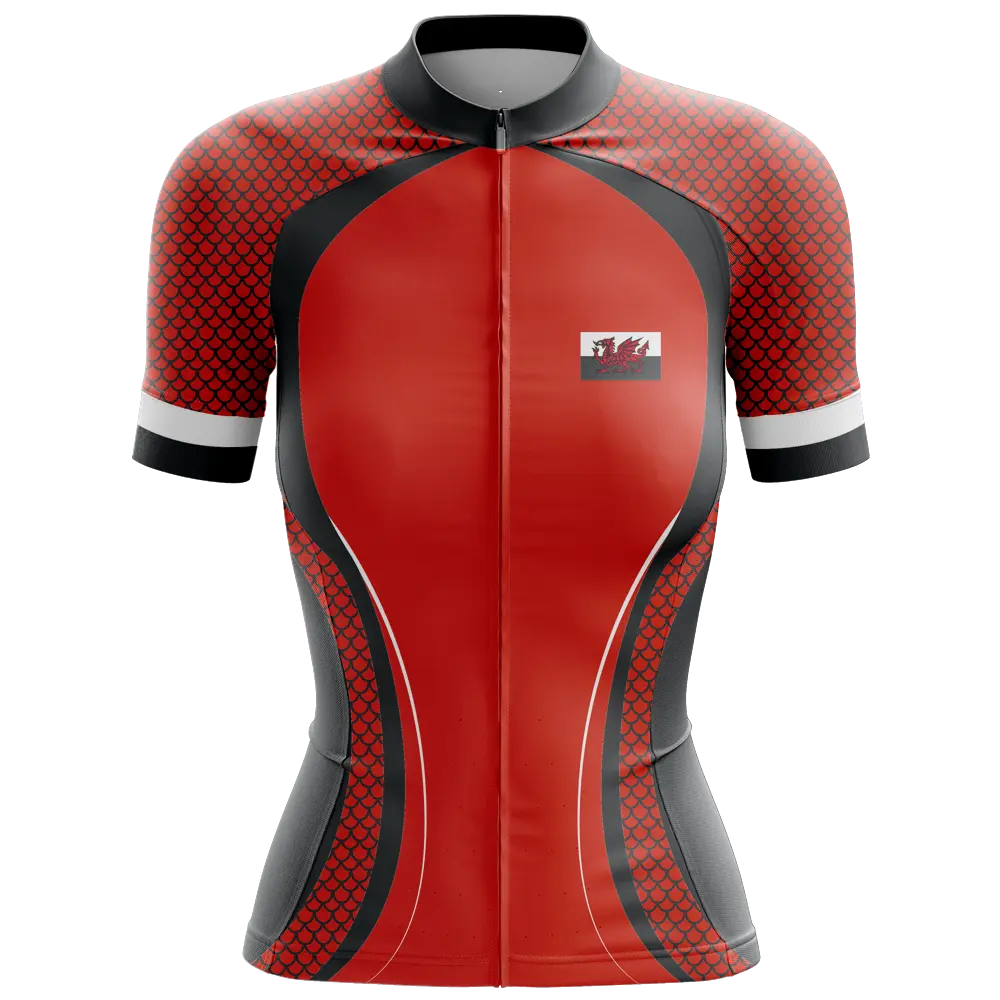 Wales Short Sleeve Cycling Jersey