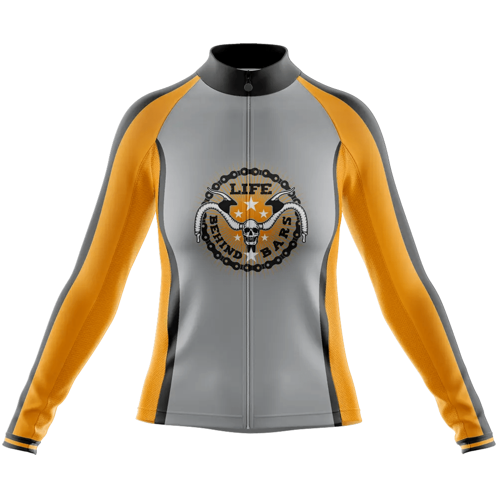 Life Behind Bars Long Sleeve Cycling Jersey  