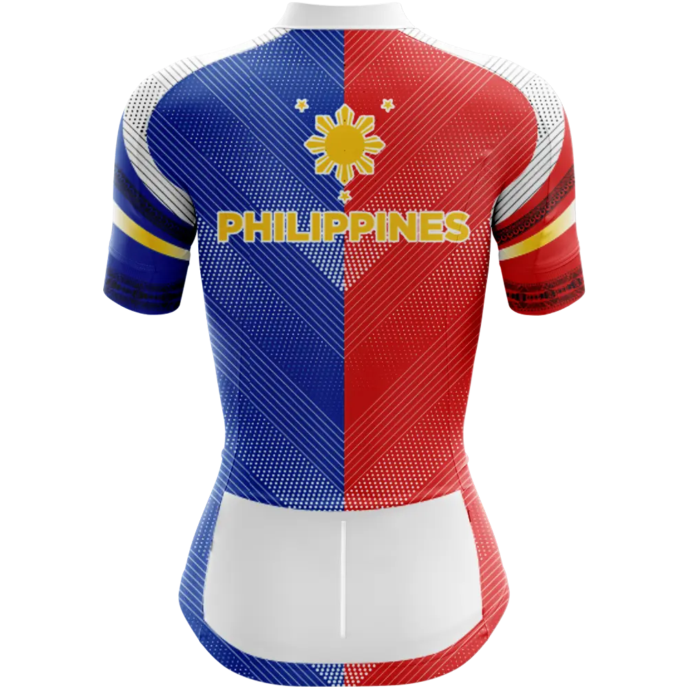 Philippines V3 Short Sleeve Cycling Jersey  