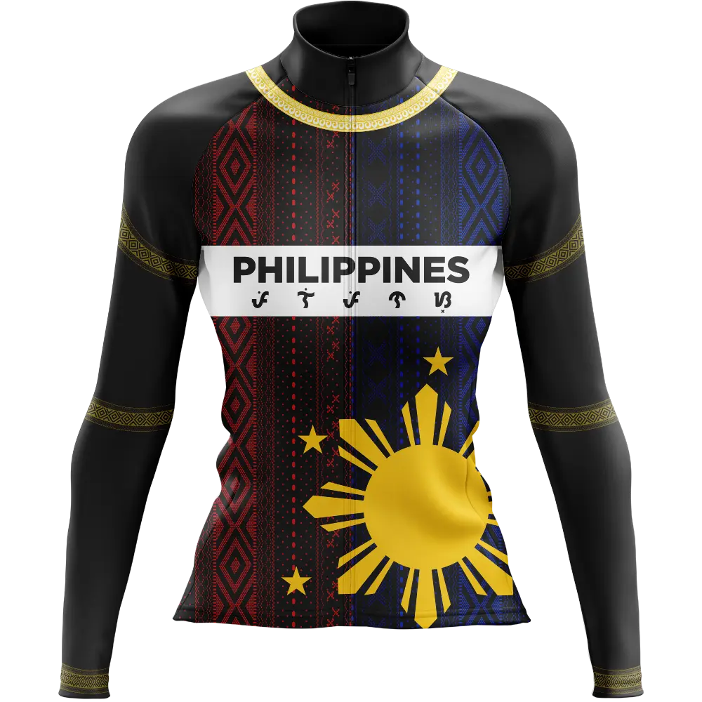 Philippines V5 Long Sleeve Cycling Jersey  