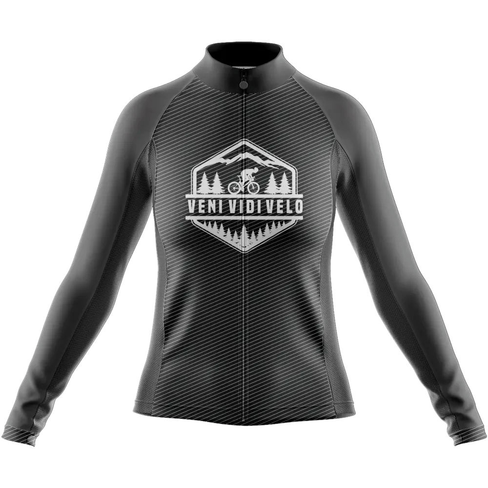 Veni Vidi Velo Long Sleeve Cycling Jersey  