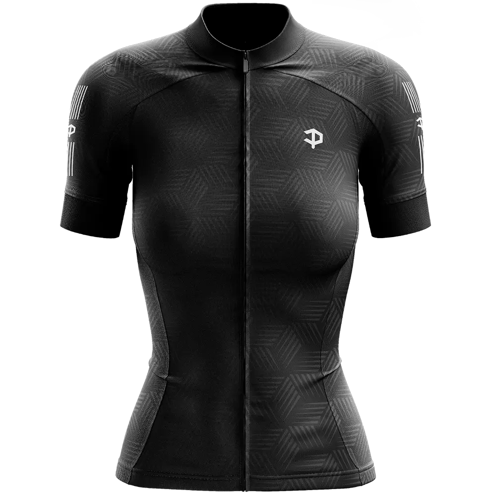 Night Rider Short Sleeve Cycling Jersey  