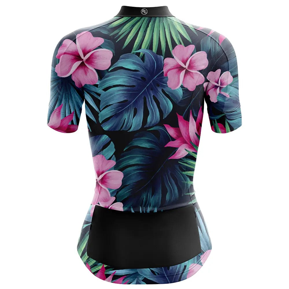 Floral V1 Short Sleeve Cycling Jersey Pedal Clothing