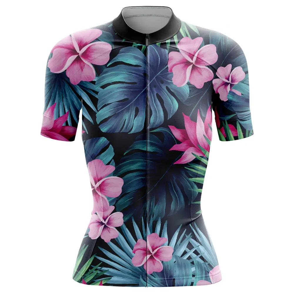 Floral V1 Short Sleeve Cycling Jersey  