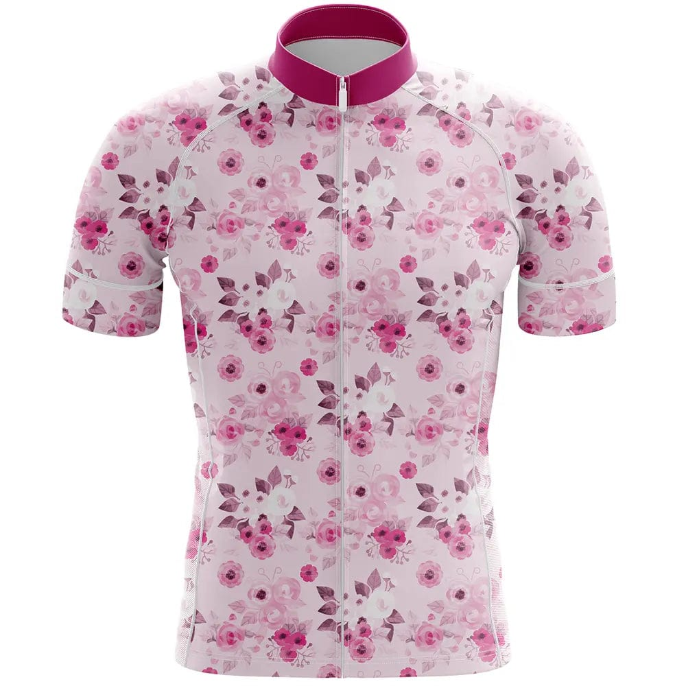 Floral V2 Short Sleeve Cycling Jersey  