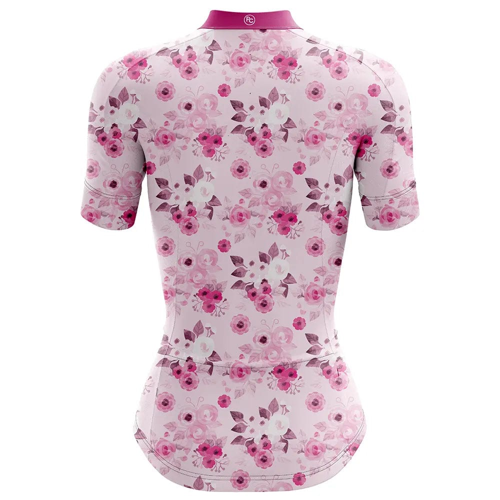 Floral V2 Short Sleeve Cycling Jersey  
