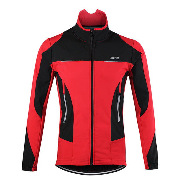 Waterproof Thermal Fleece Cycling Jacket