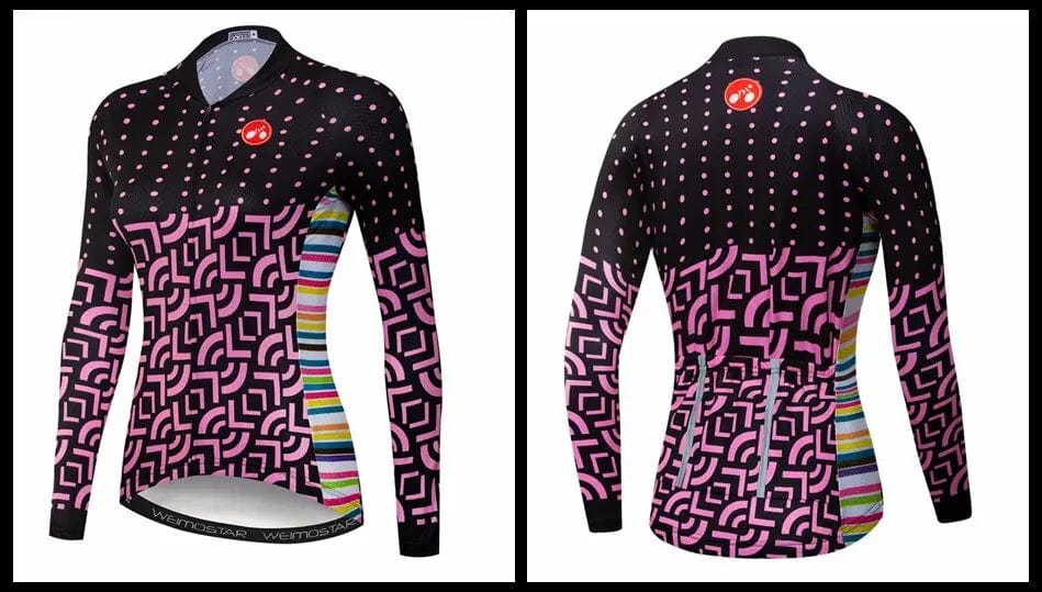 Rider Link Women's Long Sleeve Cycling Jersey  