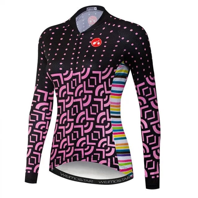 Rider Link Women's Long Sleeve Cycling Jersey  